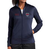 LST241  Sport-Tek® Ladies Sport-Wick® Fleece Full-Zip Jacket